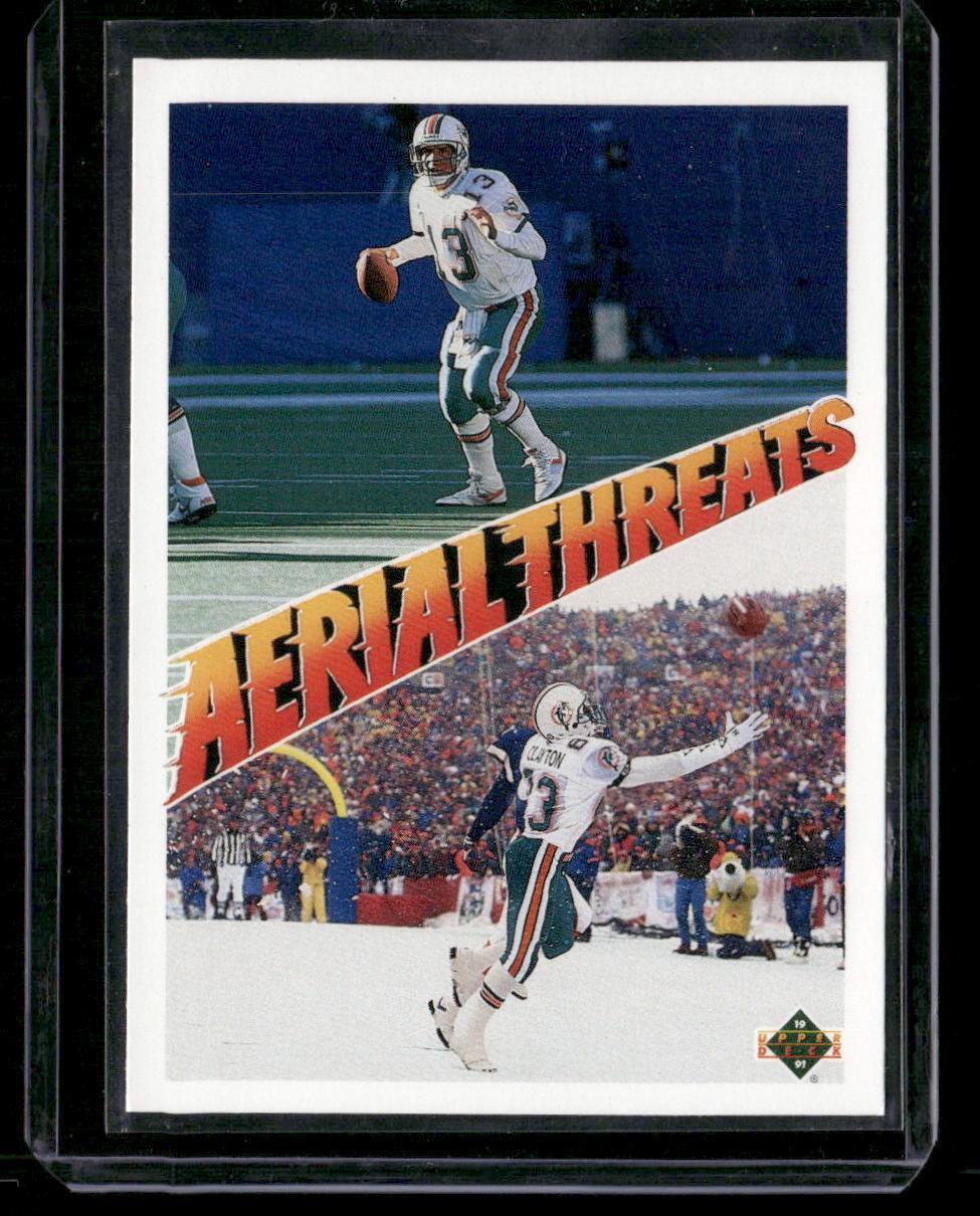 1991 Upper Deck #34 Dan Marino / Mark Clayton