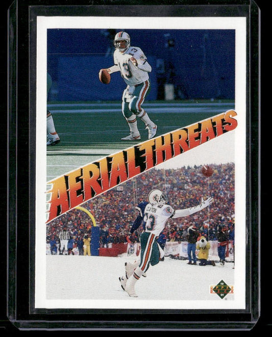 1991 Upper Deck #34 Dan Marino / Mark Clayton