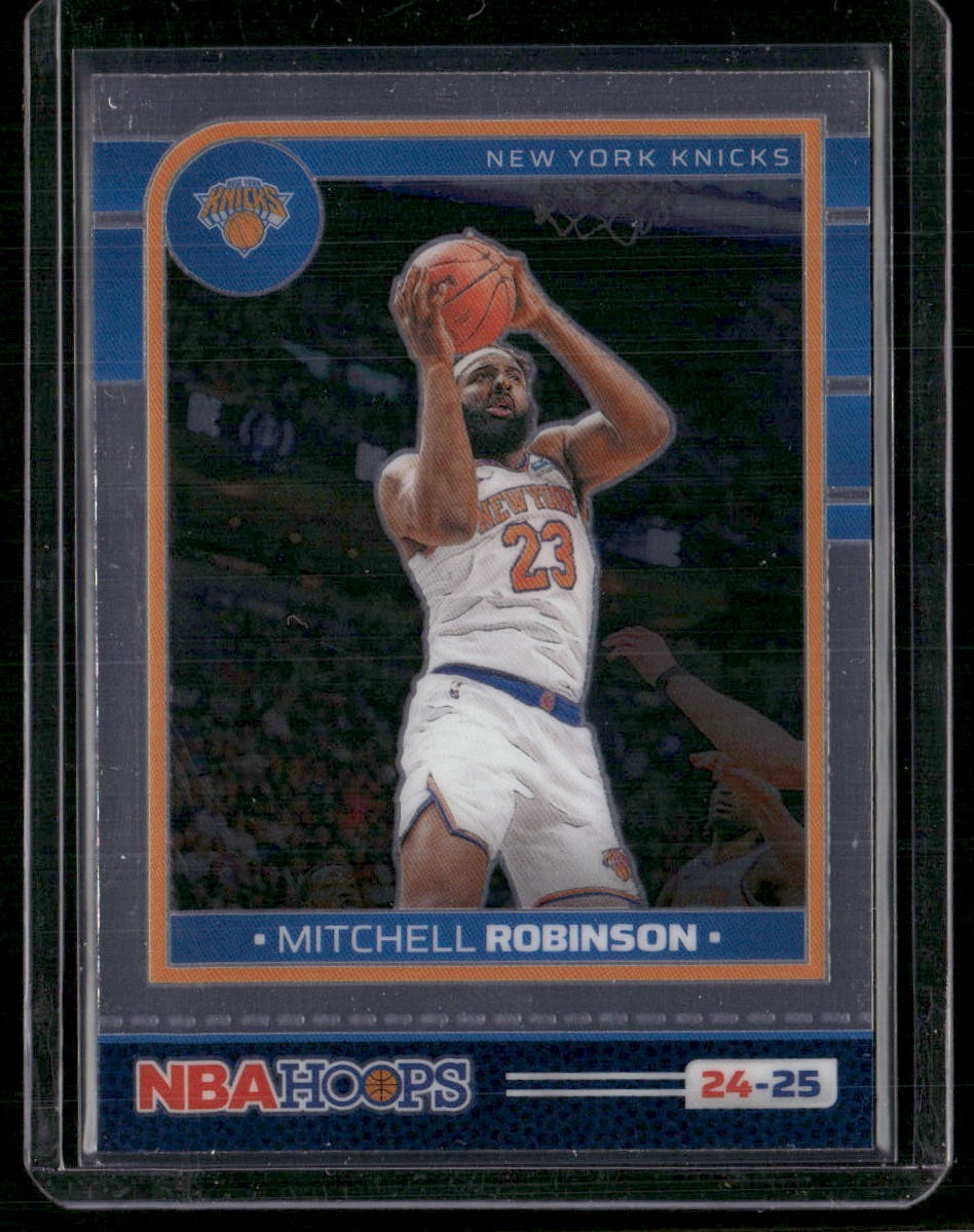 2024-25 Hoops #208 Mitchell Robinson Premium Prizms Silver