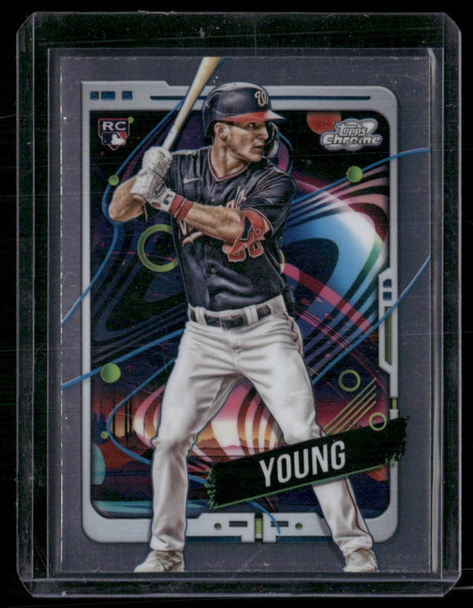 2024 Topps Chrome Cosmic #193 Jacob Young