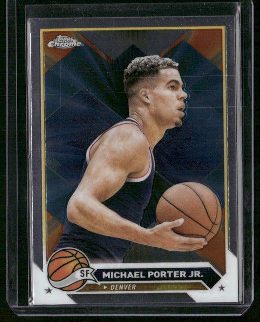 2023-24 Topps Chrome #137 Michael Porter Jr.