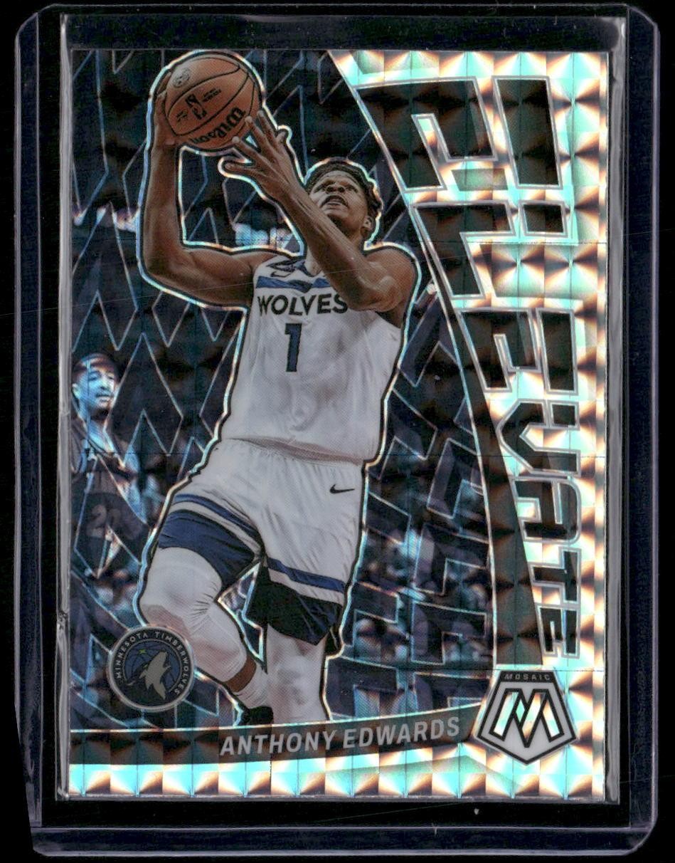 2022-23 Panini Mosaic #5 Anthony Edwards Elevate Mosaic
