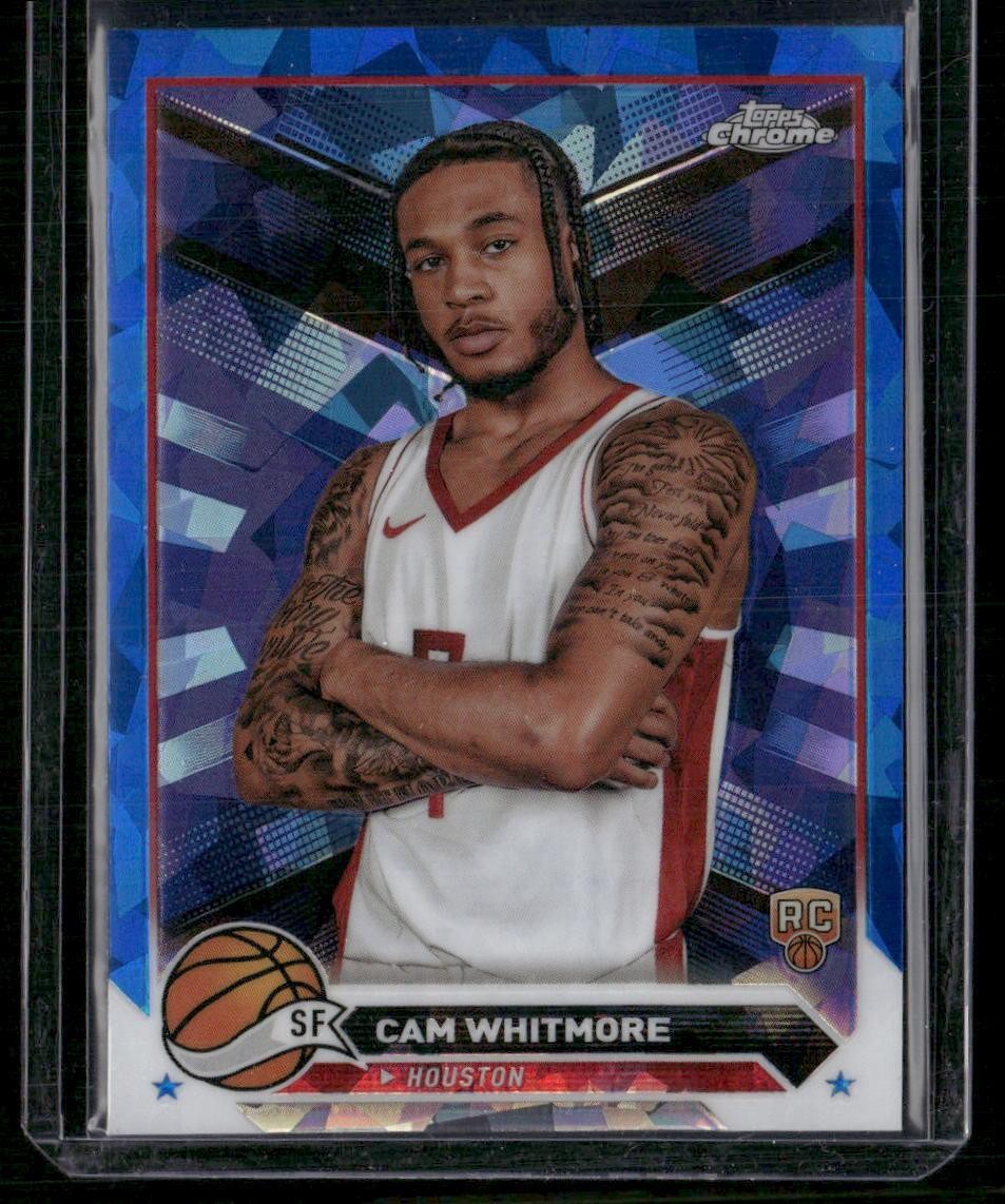 2023-24 Topps Chrome Sapphire #133 Cam Whitmore