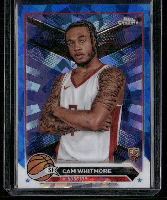 2023-24 Topps Chrome Sapphire #133 Cam Whitmore