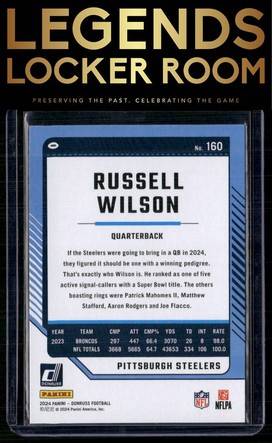 2024 Donruss #160 Russell Wilson