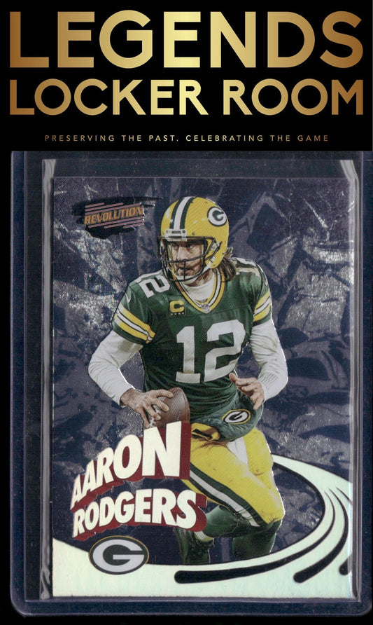 2022 Zenith #PR-7 Aaron Rodgers Pacific Revolution