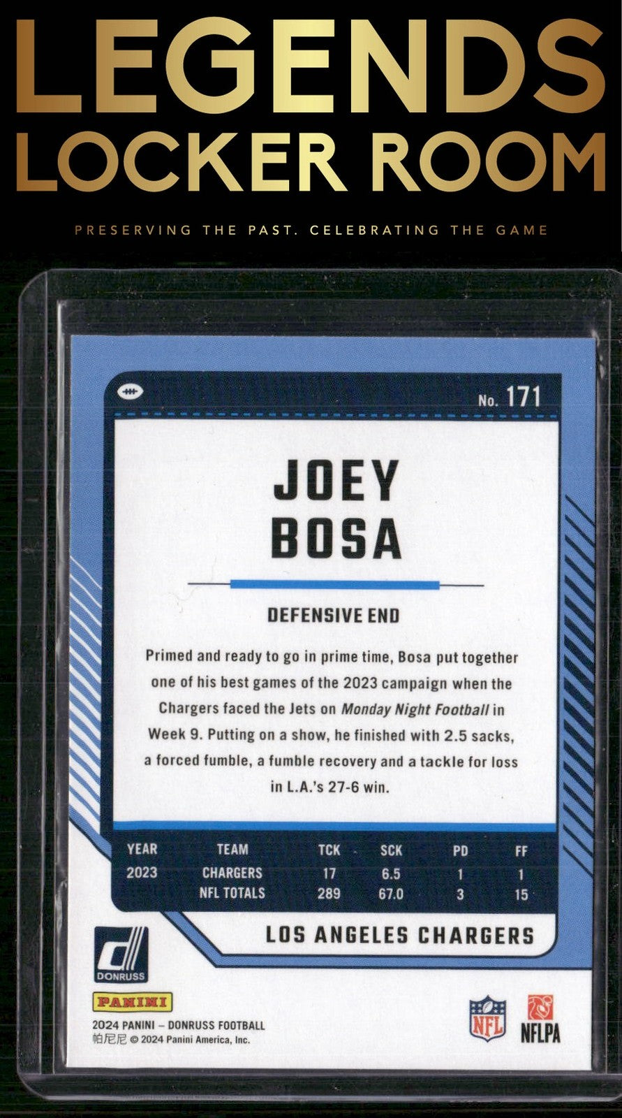 2024 Donruss #171 Joey Bosa