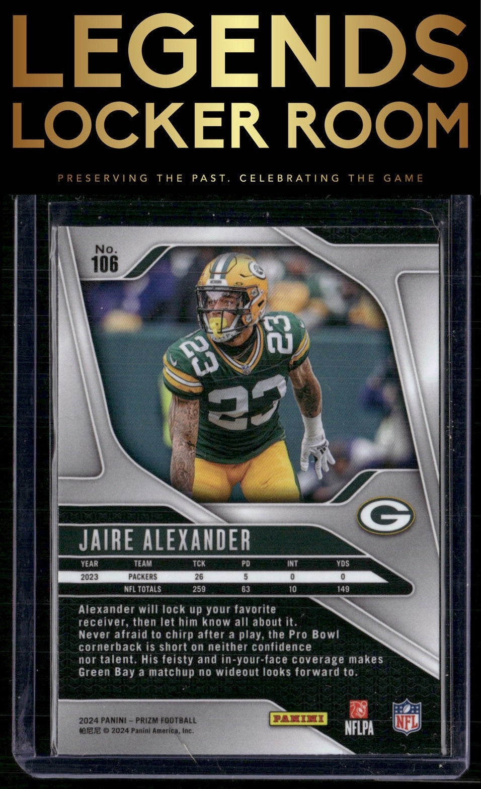 2024 Panini Prizm #106 Jaire Alexander