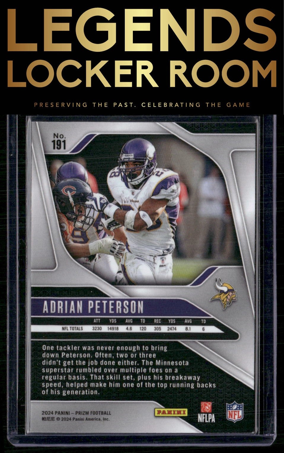 2024 Panini Prizm #191 Adrian Peterson