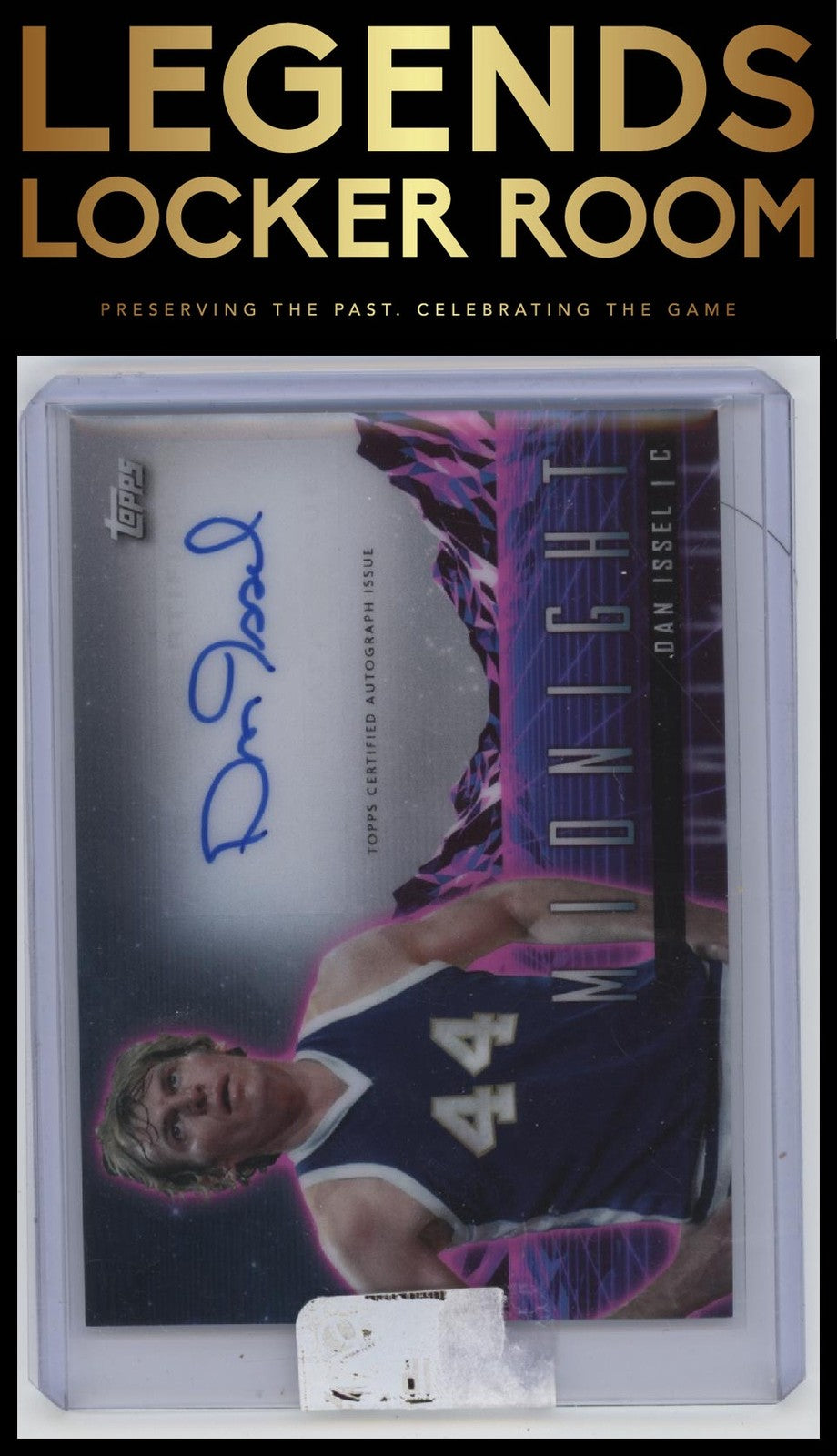 2023-24 Topps Midnight #HS-DI Dan Issel Horizon Signatures