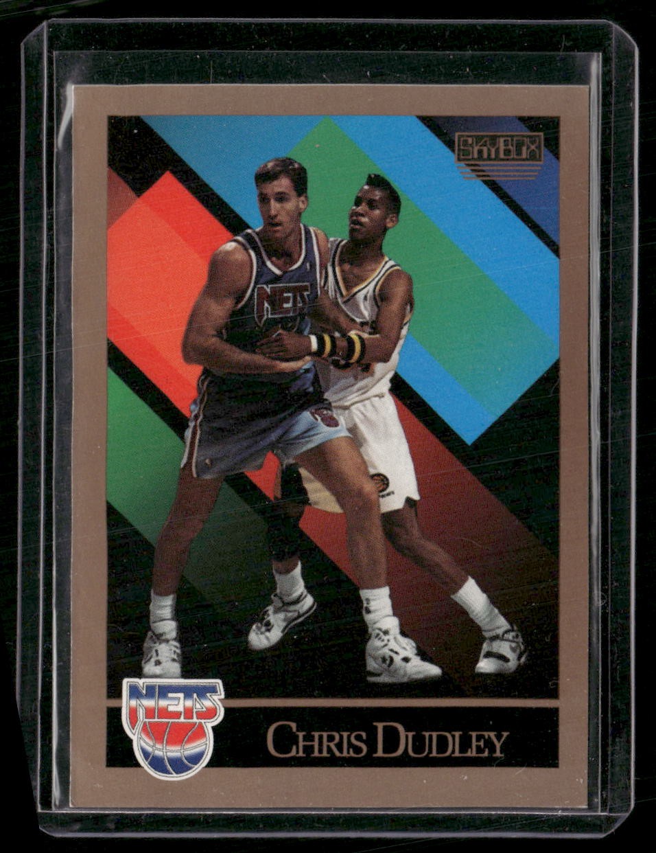 1990-91 SkyBox #398 Chris Dudley