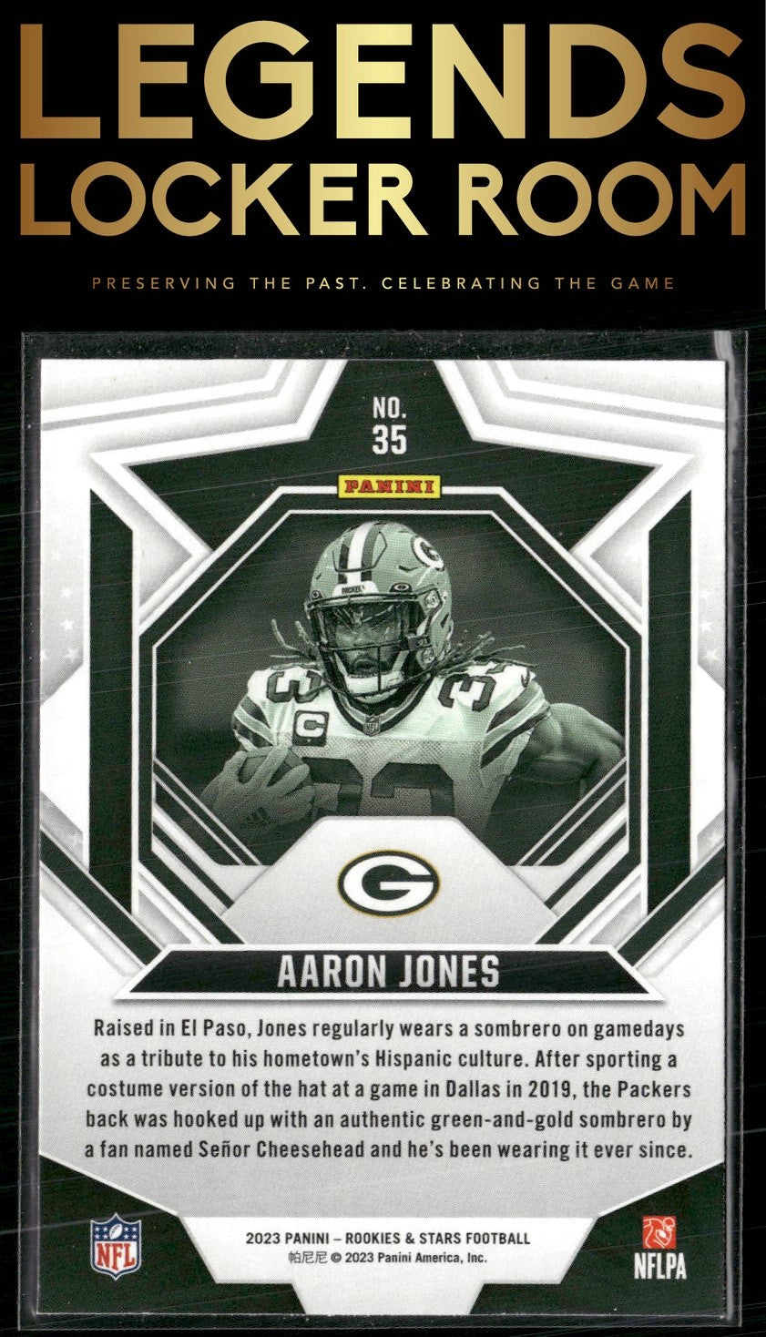 2023 Panini Rookies & Stars #35 Aaron Jones