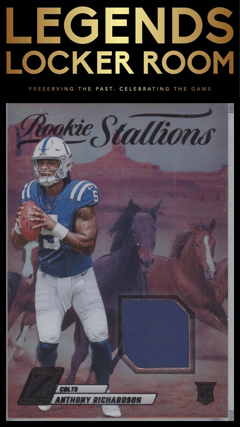 2023 Panini Zenith #RS-ARN Anthony Richardson Rookie Stallions