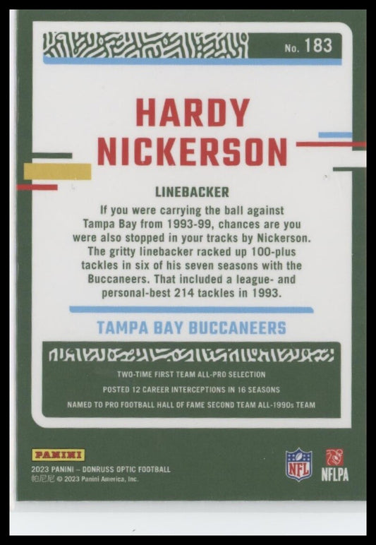 2023 Donruss Optic #183 Hardy Nickerson