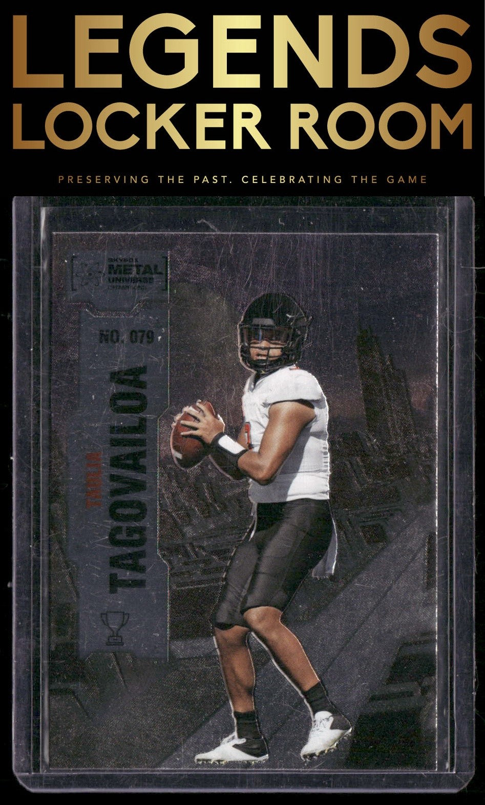 2022 SkyBox Metal Universe Champions #079 Taulia Tagovailoa