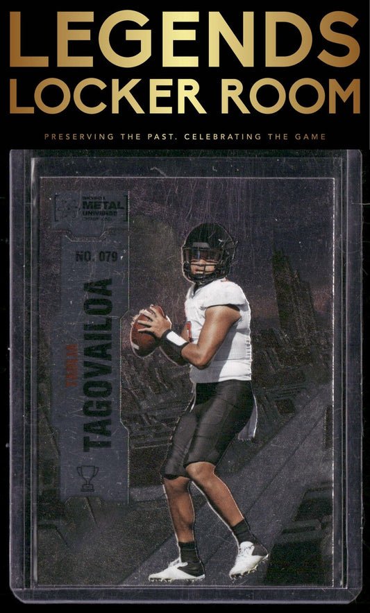 2022 SkyBox Metal Universe Champions #079 Taulia Tagovailoa