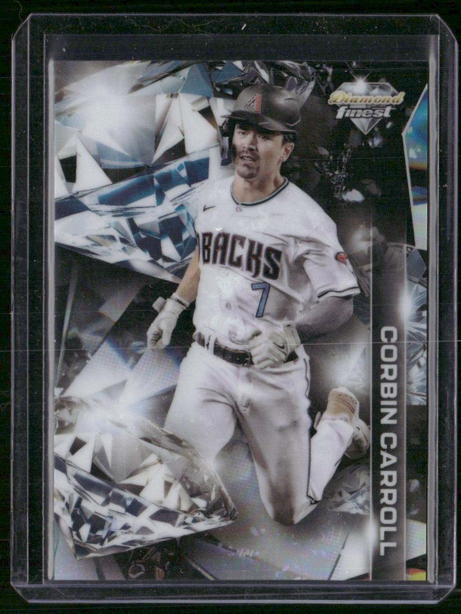 2024 Finest #DF-14 Corbin Carroll Diamond Finest