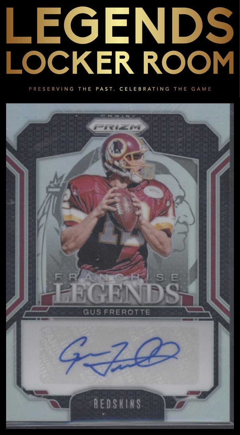 2024 Panini Prizm #FL-GFE Gus Frerotte Franchise Legends Signatures #/149
