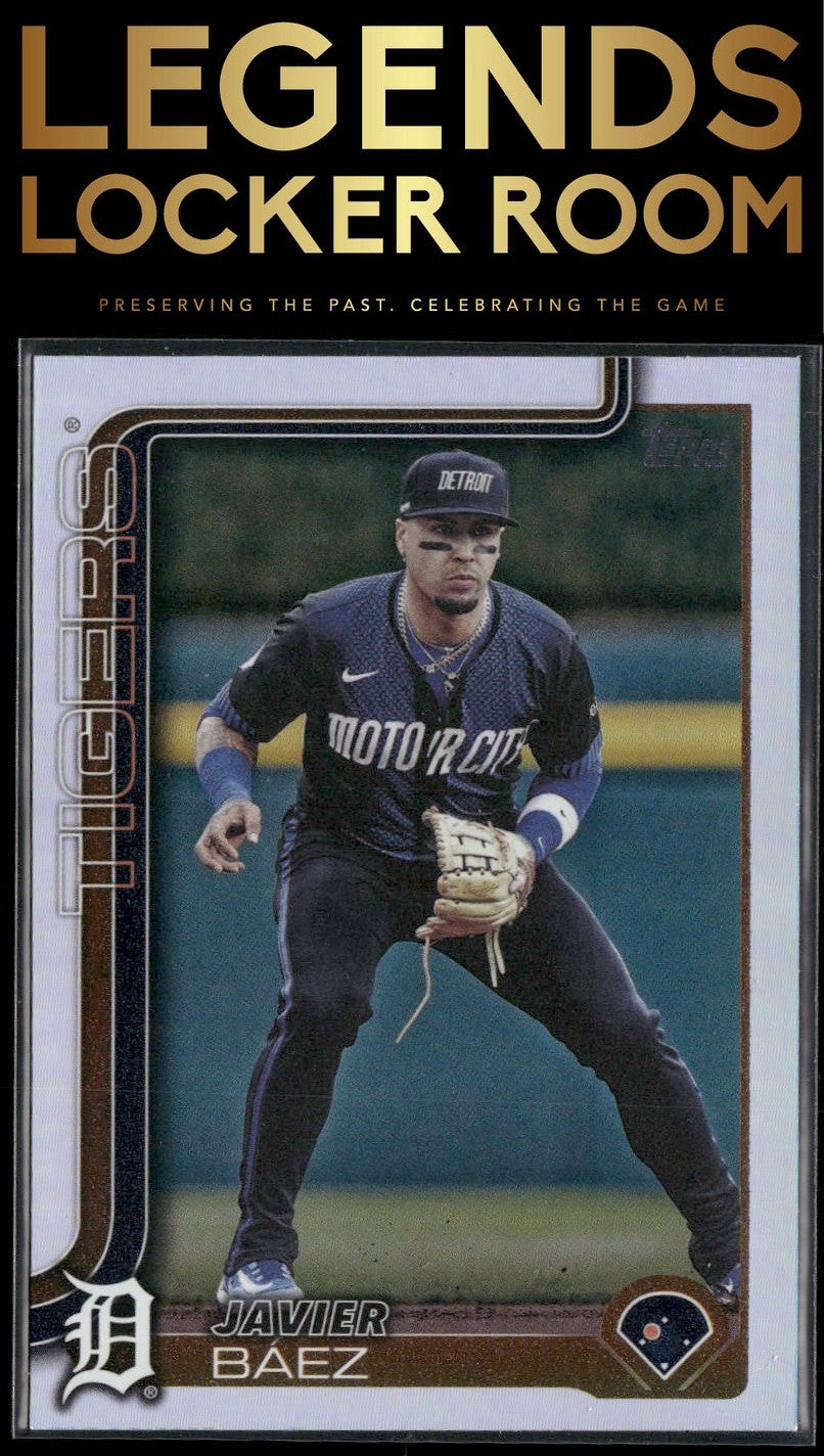 2025 Topps #545 Javier Báez Rainbow Foil