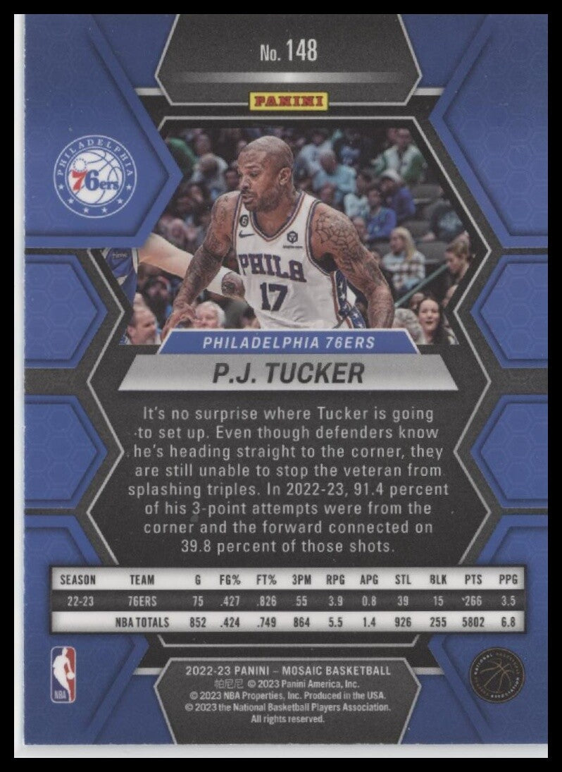 2022-23 Panini Mosaic #148 P.J. Tucker