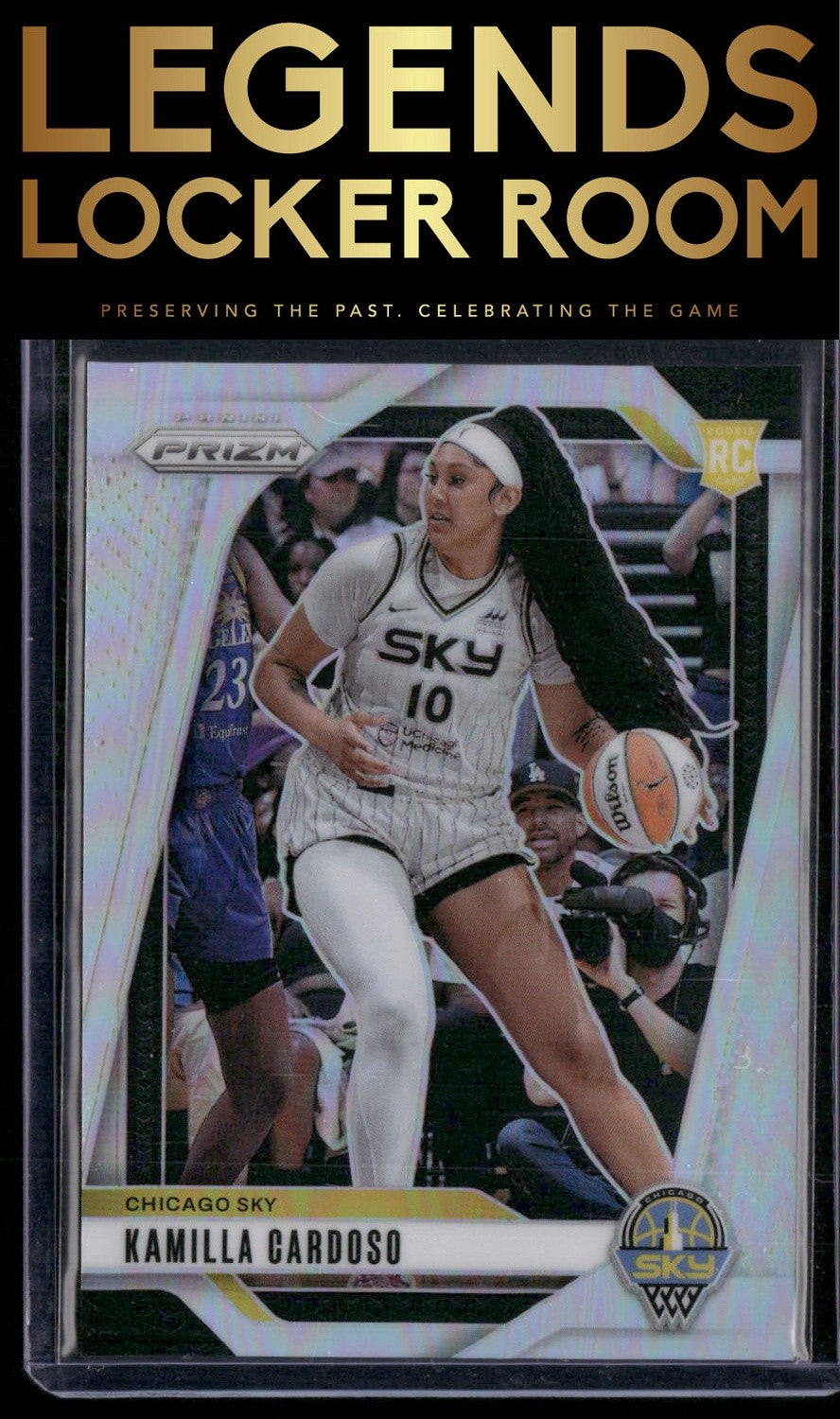 2024 Panini Prizm WNBA #93 Kamilla Cardoso Silver Prizms