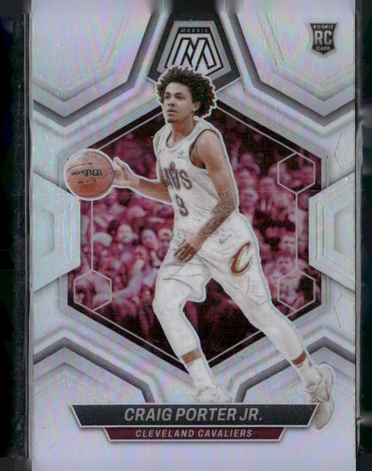 2023-24 Panini Mosaic #204 Craig Porter Jr. Silver