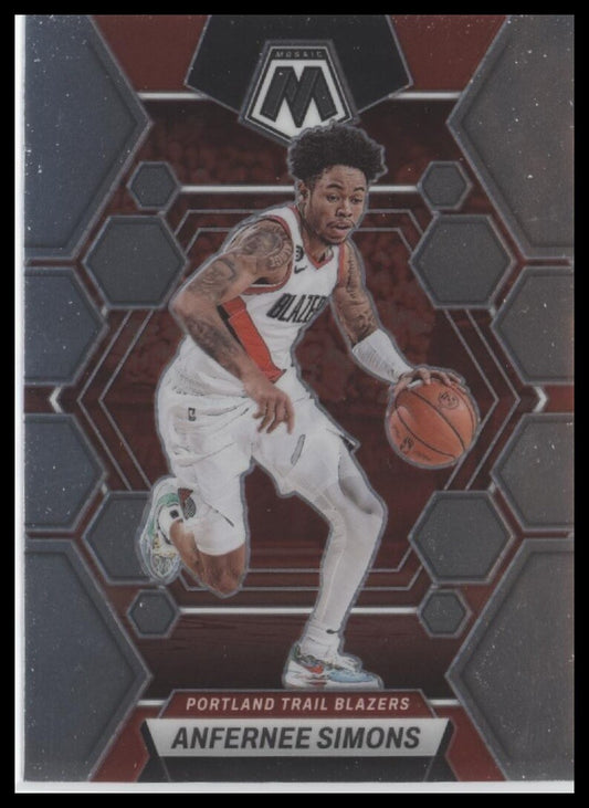 2022-23 Panini Mosaic #11 Anfernee Simons