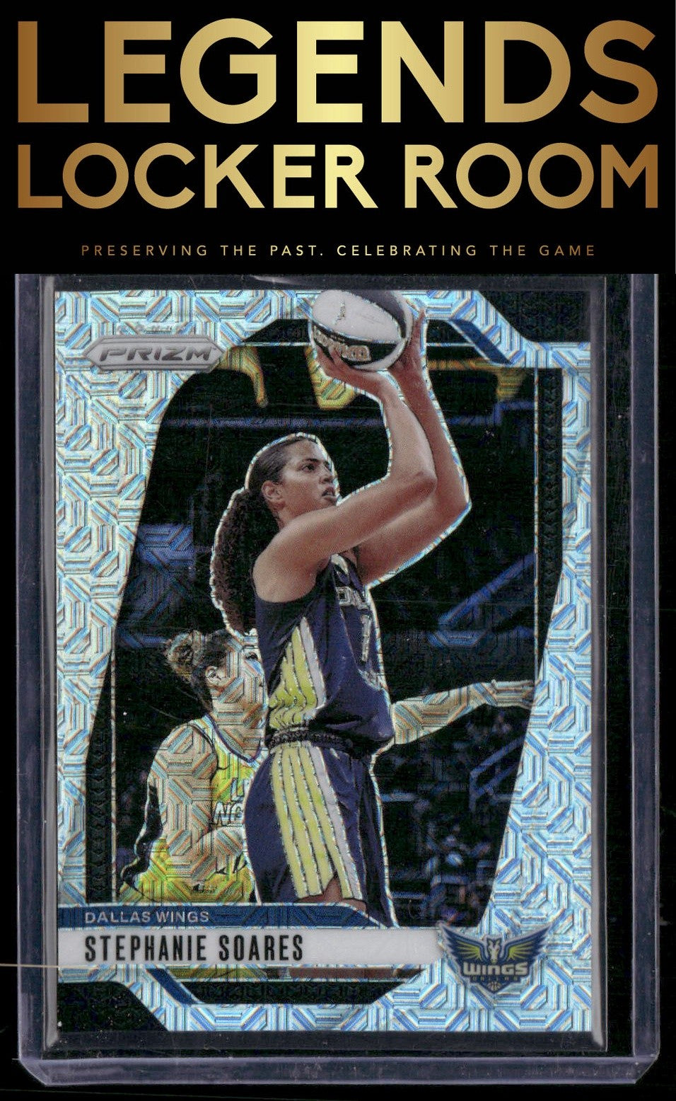 2024 Panini Prizm WNBA #47 Stephanie Soares Mojo Prizms #/25