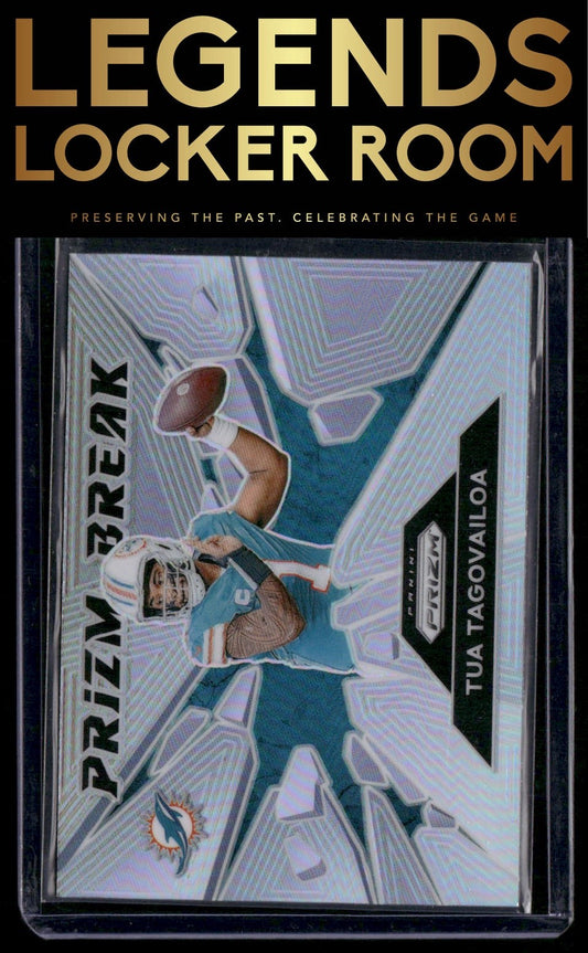 2024 Panini Prizm #10 Tua Tagovailoa Prizm Break Silver Prizm