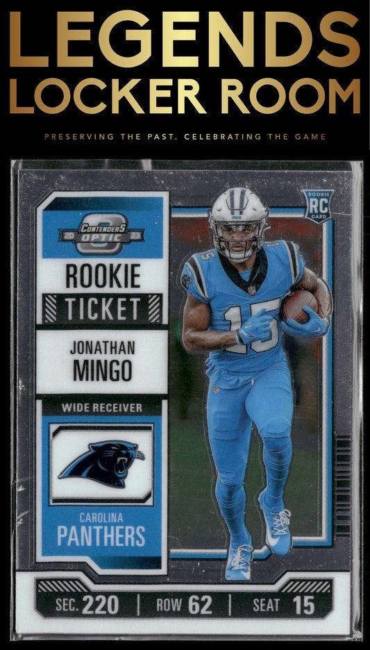 2023 Panini Contenders Optic #77 Jonathan Mingo