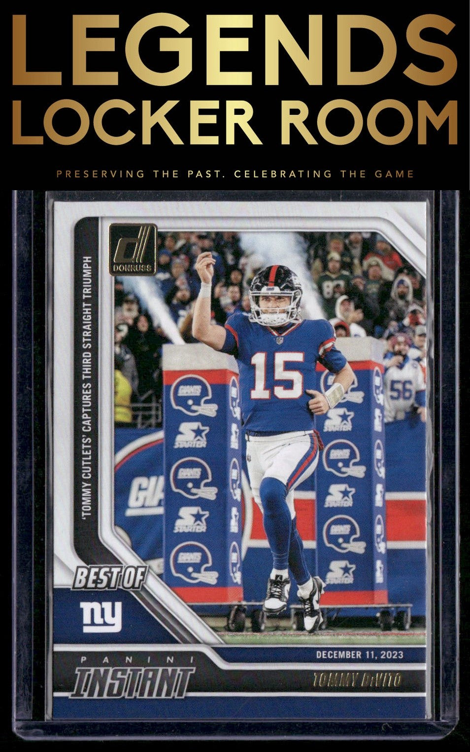 2024 Donruss #22 Tommy DeVito Best of Panini Instant