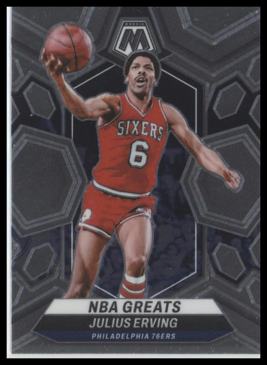 2023-24 Panini Mosaic #292 Julius Erving
