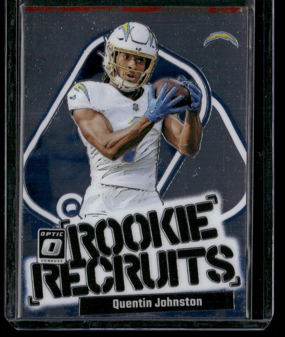2023 Donruss Optic #15 Quentin Johnston Rookie Recruits
