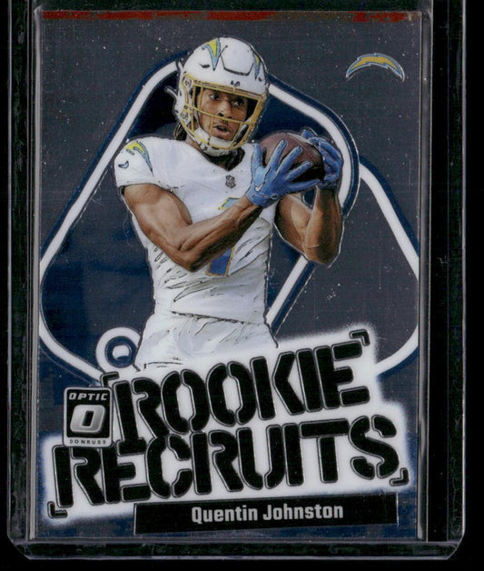 2023 Donruss Optic #15 Quentin Johnston Rookie Recruits