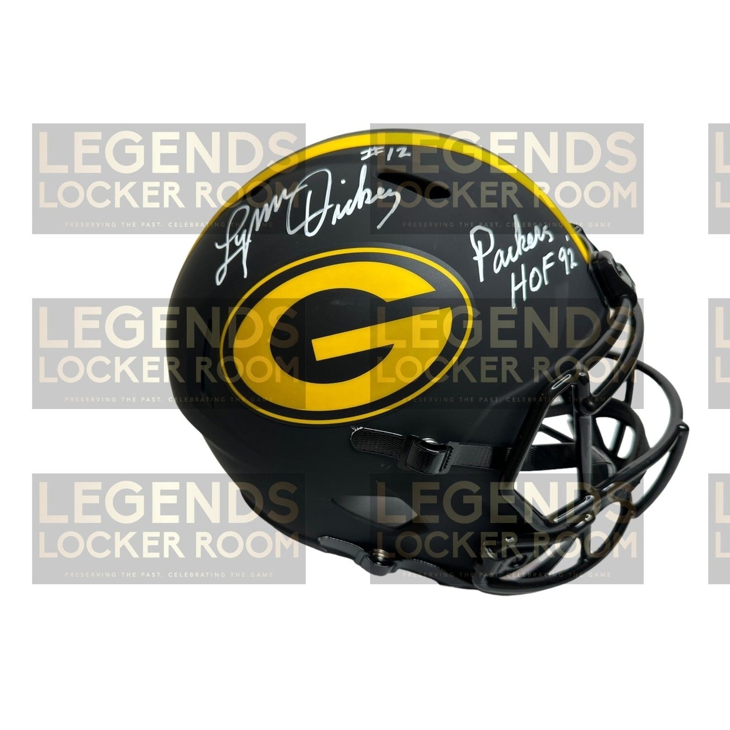 Lynn Dickey Signed Eclipse Alternate Helmet - Inscribed "HOF 92" - Certificate