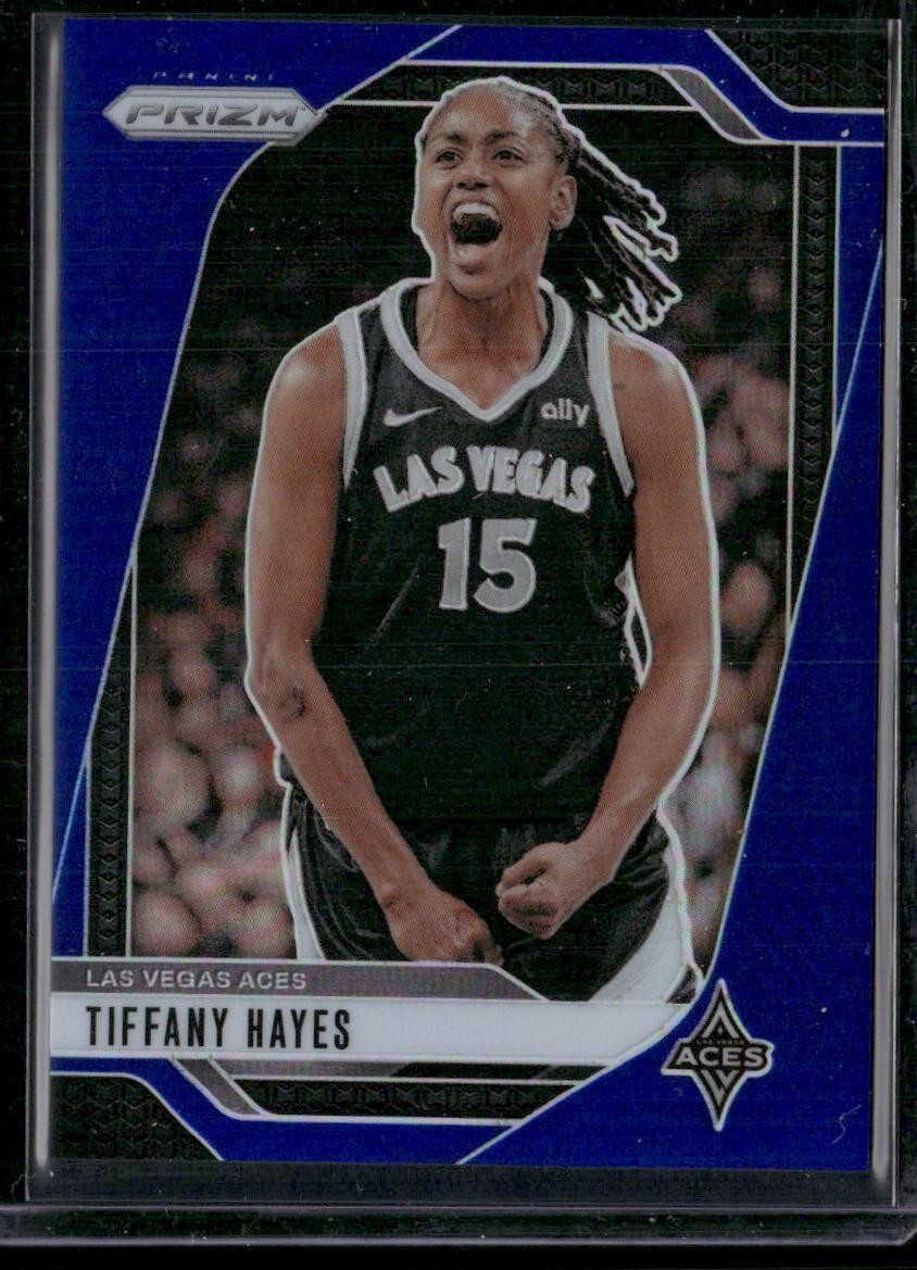 2024 Panini Prizm WNBA #81 Tiffany Hayes Blue Prizms #/199