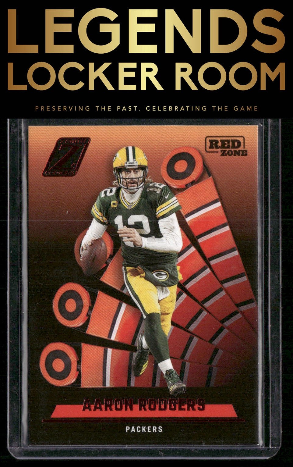 2022 Zenith #46 Aaron Rodgers Red Zone