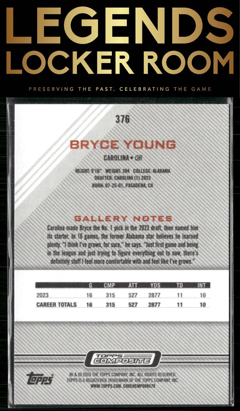 2023 Topps Composite #376 Bryce Young