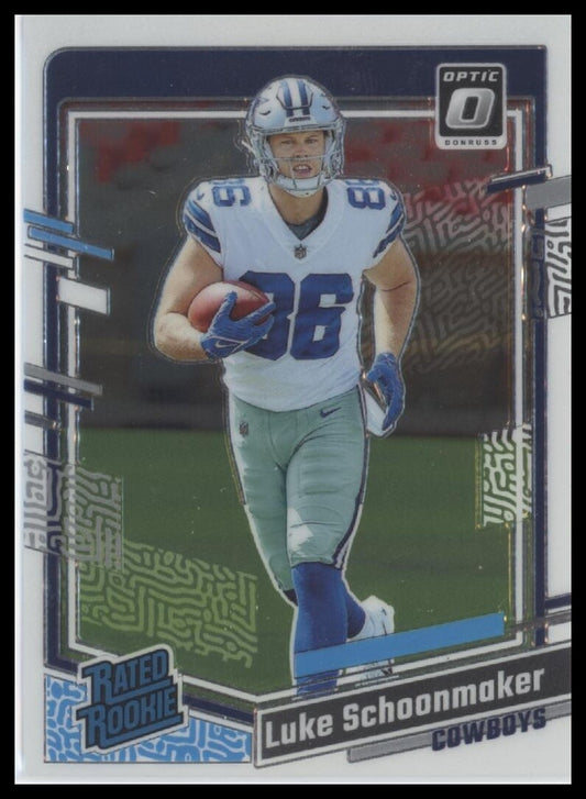 2023 Donruss Optic #227 Luke Schoonmaker