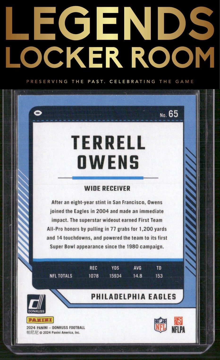 2024 Donruss #65 Terrell Owens
