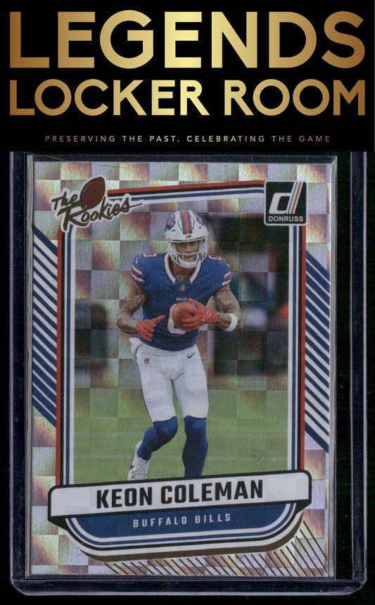 2024 Donruss #TR-20 Keon Coleman The Rookies