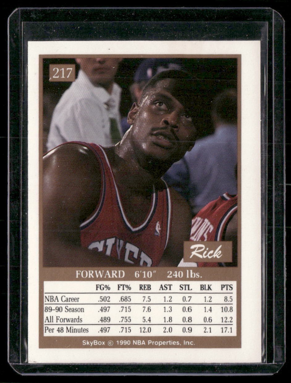 1990-91 SkyBox #217 Rick Mahorn