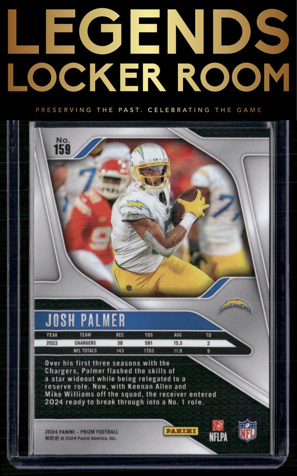 2024 Panini Prizm #159 Josh Palmer