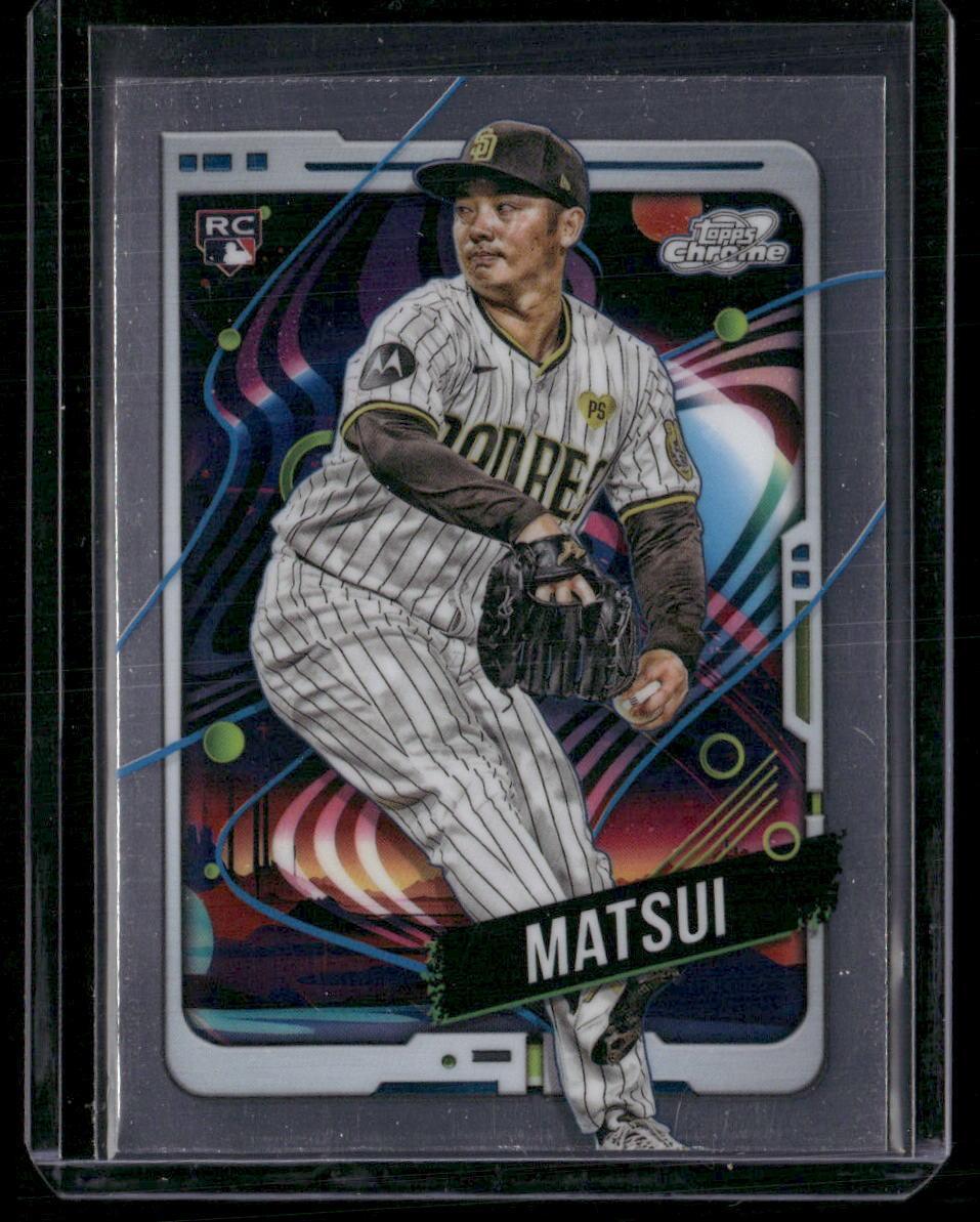 2024 Topps Chrome Cosmic #133 Yuki Matsui