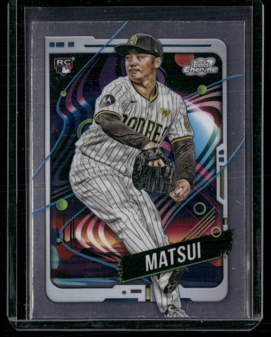 2024 Topps Chrome Cosmic #133 Yuki Matsui