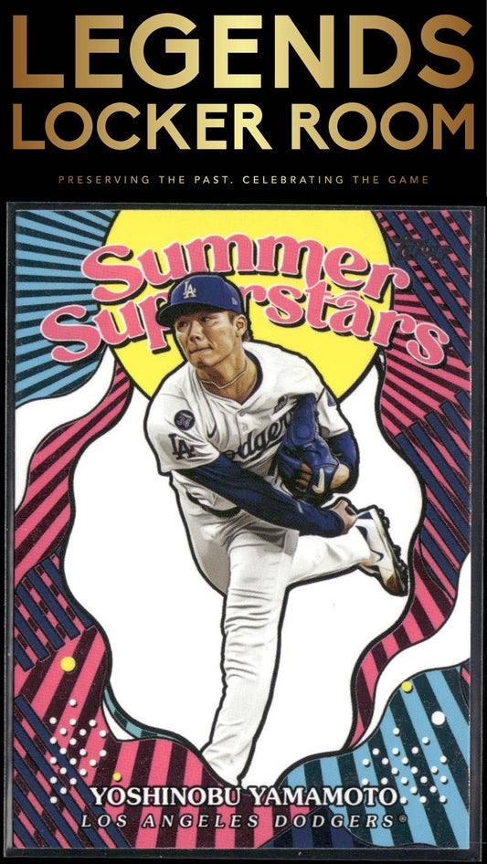 2025 Topps #SS-33 Yoshinobu Yamamoto Summer Superstars