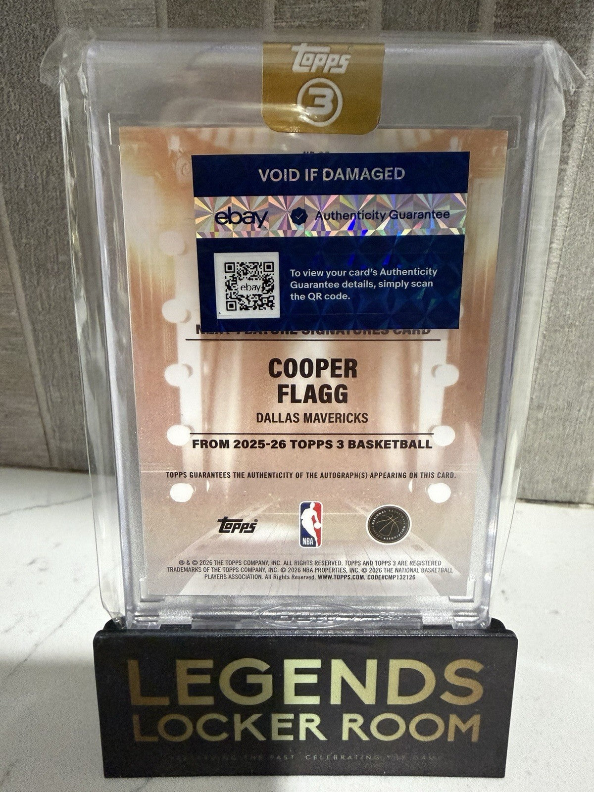 2025-26 Topps Finest - Headliners Cooper Flagg #H-11 (RC)