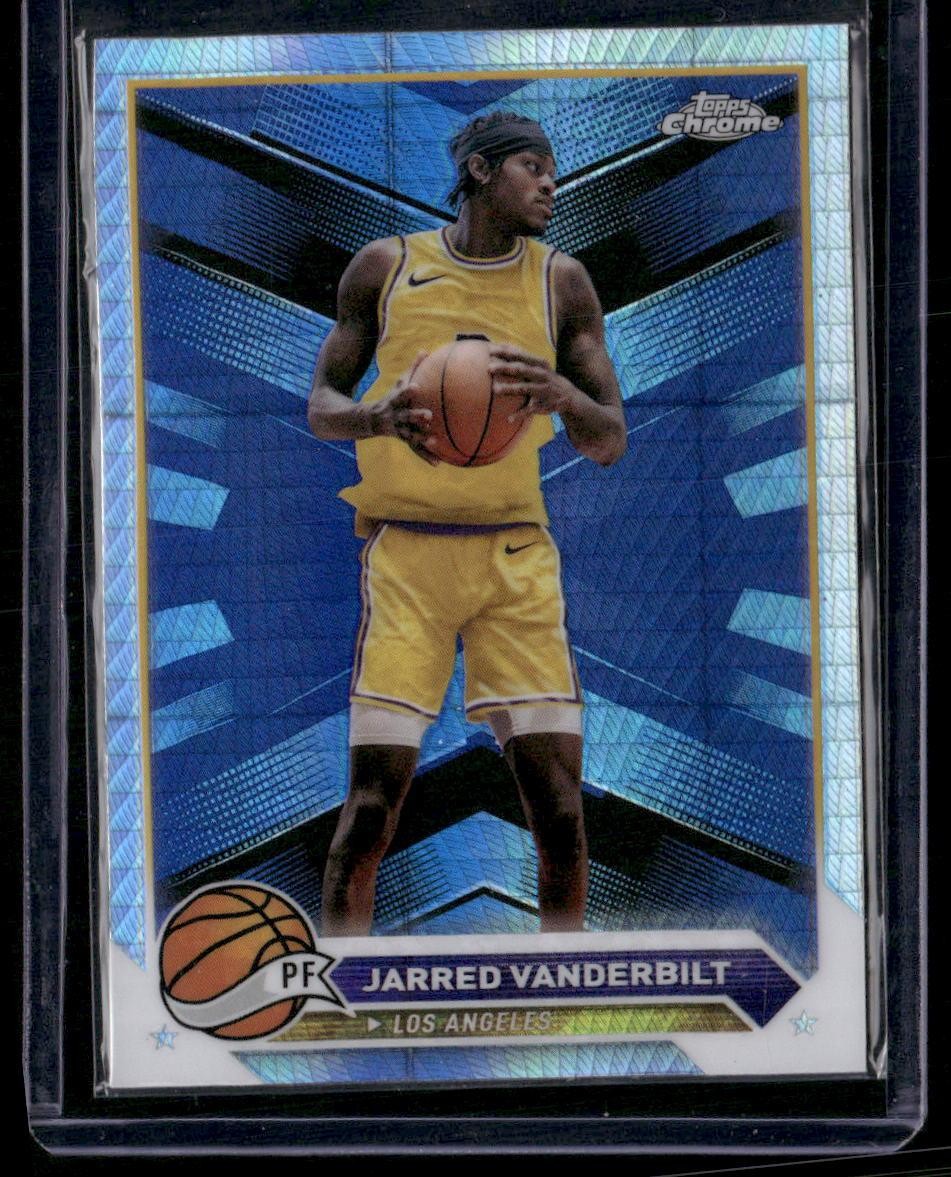 2023-24 Topps Chrome #163 Jarred Vanderbilt Prism Refractors