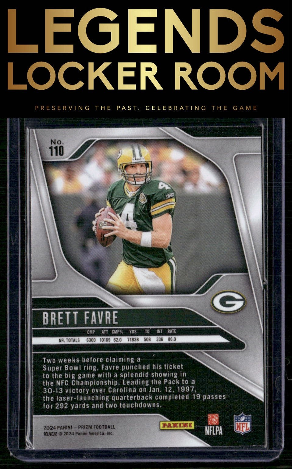 2024 Panini Prizm #110 Brett Favre