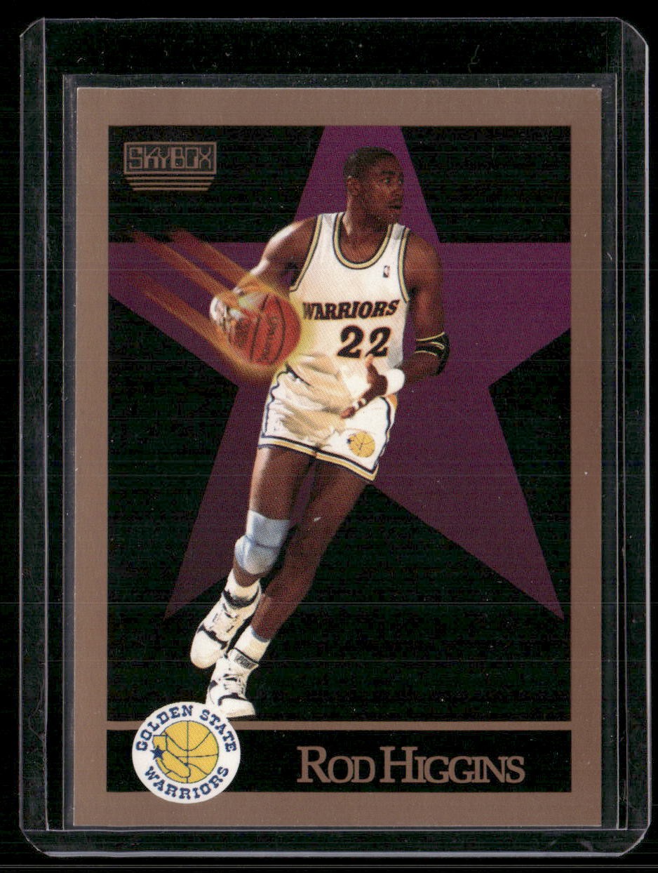 1990-91 SkyBox #96 Rod Higgins